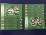 Woolworths Olympic Aussie Heroes Collectable Sticker Packs X10 New Unopened