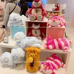 東京迪士尼 愛麗絲夢遊仙境 笑笑貓 妙妙貓 玩具總動員 熊抱哥 門把 玩偶 娃娃 布偶 造型 面紙套 衛生紙套