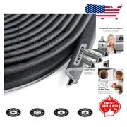 Effective V-Shaped Foam Door Seal Strip - Soundproofing & Energy Saving Solution