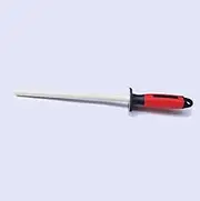 10 Inch Ceramic Rod Knife Sharpener Honing Ceramic Diamond Sharpening Rod for Steel Knives, Professional Knife Sharpener for Home, Kitchen