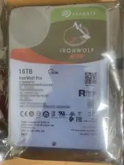 Seagate IronWolf Pro 16 TB Hard Drive 3.5 Internal SATA 7200 RPM (ST16000NE000)