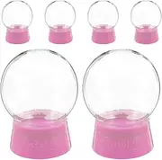 Cabilock Create Your Own Snow Scene with 6 Pack Snow Globe Water Globes Empty for Craft Decor