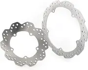 2PCS Motorcycle Front & Rear Wheel Disc Brake Rotor Compatible with NC750X NC750S NC700S NC700X NC700D CTX700 Steel