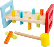 Hohopeti 1Set Interactive Whack Educational Knock for Early Learning Funny for Boys Safe Engaging Play Experience Present for Ages