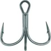 Mustad Ultrapoint KVD Elite Triple Grip Hook #1 BL Nickel 11/Pk TG76NP-BN-1-11U