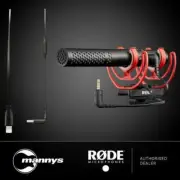 Rode VideoMic NTG On-Camera Shotgun Microphone w/ SC15 Lightning Accessory Cable