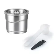1PCS Reusable Capsule for Espresso Refillable Pods Stainless Steel Coffee 4683