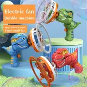Dinosaur Bubble Machine 2024 New Semi Automatic Electric Fan Bubble Machine