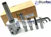 62mm Boring Head Set with tools MT3 shank Flycutter Metalworking Milling Welding