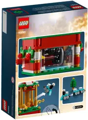 LEGO 40293 Christmas Carousel - Festive Rotating Holiday Train Set
