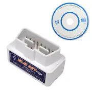 ELM327 V2.1 Car Auto OBD2 II Mini Bluetooth Diagnostic Scanner Detecter Tool+ CD
