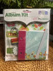 We R Memory Keepers Mini Album Kit Friends, 4" x 4" Ring Bound
