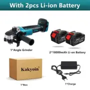 125mm Electric Cordless Brushless Angle Grinder Tool Bare For Makita 18V Battery