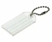 Lucky Line 20100 Key Tag with Ball Chain 100 Per Box