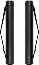 TRANSON 2-pack Poster Documents Storage Tube 24"-40" Extendable for Blueprints, Artwork, Maps, Scrolls