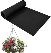 Cutting Felt Planter Mostin-12"x80" Fabric Liner Roll, Durable and Wear-Resistant | Versatile Planting Solution Ideal for Window Boxes, Using Baskets