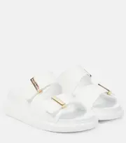 [McQueen] McQueen Rubber slides AU 8 white