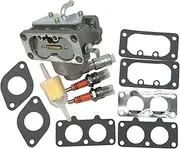 Carburetor Compatible With Briggs & Stratton 499804 699709 791230 V-TWIN 20HP 21HP 22HP 23HP 24HP 25HP Manual Choke Carb