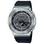 【CASIO 卡西歐】G-SHOCK 農家八角金屬錶殼衝力腕錶(GM-2100-1A)