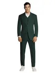 Microfiber Emerald Suit