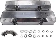 Ronyme 2Pcs Valve Covers, Auto Parts, 314.1101.02 High Performance Sturdy Saving Time Replacement Accessories for Sbc 350 327 350