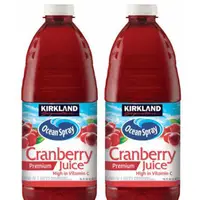 在飛比找蝦皮商城優惠-KIRKLAND 蔓越莓綜合果汁飲料 每瓶2.84公升X2入