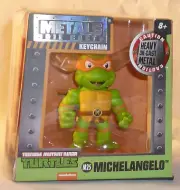 Teenage Mutant Ninja Turtles Metals Die-cast Michelangelo Keychain New in box