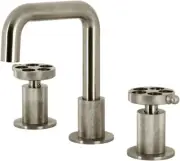KS1418RKZ Wendell Two-Handle 3-Hole Deck Mount Widespread Bathroom Faucet with K