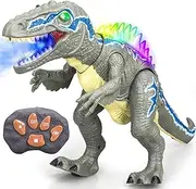 STEAM Life Remote Control Dinosaur Toys for Kids 3 4 5 6 7+ Light Up & Realistic Roaring Sound - T rex Dinosaur Toys - Electronic Walking Dinosaur Toys - Dinosaur Robot Toy for Kids Boys Girls