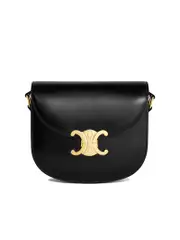 Celine Besace Clea in Shiny Calfskin
