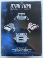 Star Trek Official Starships Collection Shuttlecraft Set 4 Eaglemoss Models New