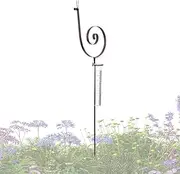 Générique Snail Stake Gauge, Outdoor Rain Gauge, Snail Decor Gauges, Rainfall Monitor, Snails Stake Rain Gauge Outdoor Rainfall Monitor with Decorative Snail Design for Measuring Precipitation