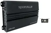 Rockville RVA-M3 4000w Peak/1000w RMS @ 1 Ohm Amplifier Mono Car Amp+Remote