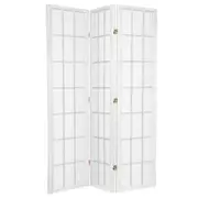 Shoji Room Divider Screen White 3 Panel