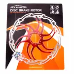 ALLIGATOR MOTION 自行車登山車公路車不鏽鋼紅色碟盤 180/203 BRAKE DISC ROTOR