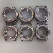 For Japan NH35/NH36 Movement Stainless Steel Case Electroplated Transparent Case