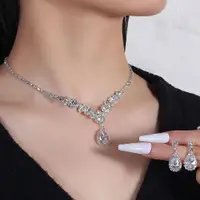 在飛比找蝦皮購物優惠-diamond choker necklace 新款時尚新娘