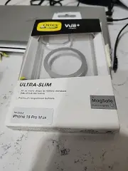 OtterBox Vue+ iPhone 15 Pro Max Ultra Slim - Clear - Series For MagSafe 77-93087