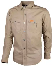 GMS-Moto Puma, shirt aramid , color: Beige , size: 4XL