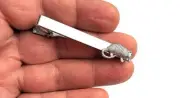 Amazing Armadillo Tie Clip Tie Bar / us2