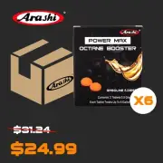 Adds Lubrication Arashi Power Max Oil Octane Booster For BMW SUZUKI YAMAHA HONDA