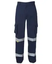 Jb's wear Bio-Motion Work Pants with YKK Zipper 3M Reflective Tape Hiden Pocket