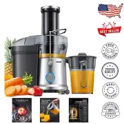 Durable 1200W Juicer with 3.2" Feed & Built-in Foam Separator for Fresh Juice