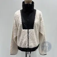 在飛比找蝦皮購物優惠-BRAND楓月 MONCLER 黑白羔羊外套 #S 冬天外套