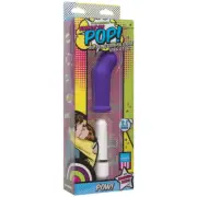 American Pop Pow 10 Function Colorful Silicone Sleeve With Powerful Vibrator