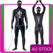 Mens Gimp Costume Suit Bondage Bodysuit Pulp Fiction Funny Stag do Bucks Night