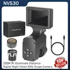 Digital 1080P Night Vision Rifle Scope Hunting Monocular Camera with 850nm IR
