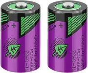 2-Pcs TL-5902 3.6V 1/2AA ER14250 PLC Lithium Non-Rechargeable Battery Replace for Tad-Iran TL-5902/S TL-2150/S ER14250 SL-350