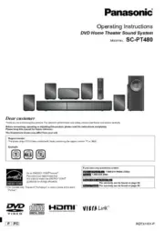 Panasonic SA-PT480 Home Theater System Owners Instruction Manual