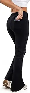 [Cosmolle] Flare Leggings,Bootcut Yoga Pants with Tummy Control,High-Waisted and Wide Leg